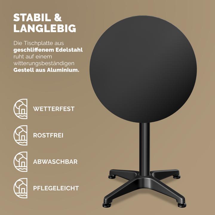 Produktbild Casaria Stehtisch (60 x 60 x 115 cm)