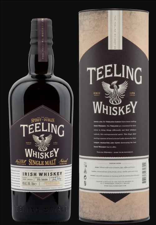 Teeling Irish (Single Malt, Irish Whiskey, 1 x 70 cl)