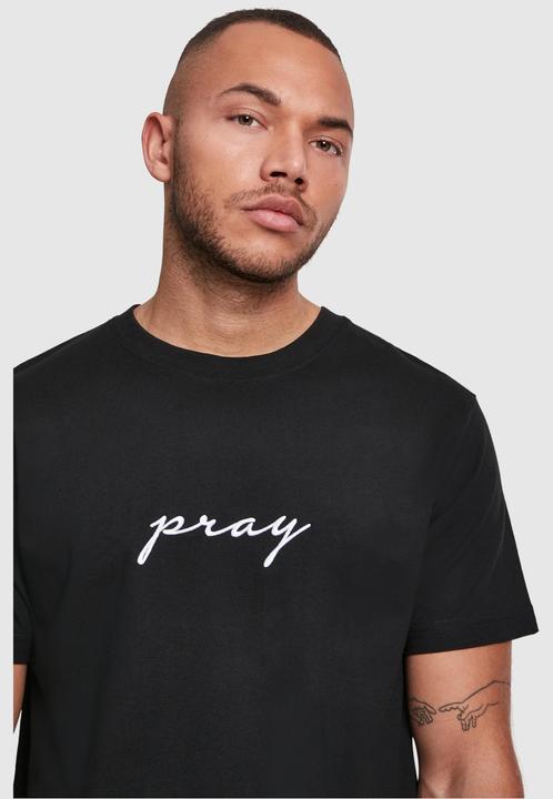 Actual product image Mister Tee Pray EMB Tee (XS)