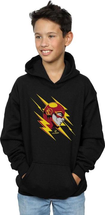 Image du produit - Sweat à capuche THE FLASH LIGHTNING PORTRAIT - Garçon (140, 146)