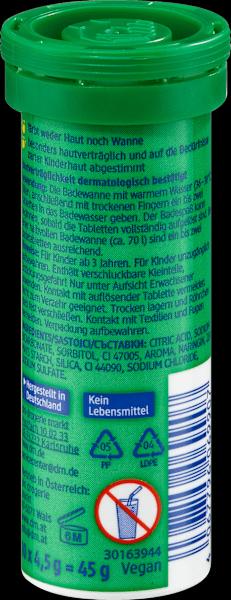 Valeurs nutritives et ingrédients dm SauBär Peinture pour le bain (Perle de bain)