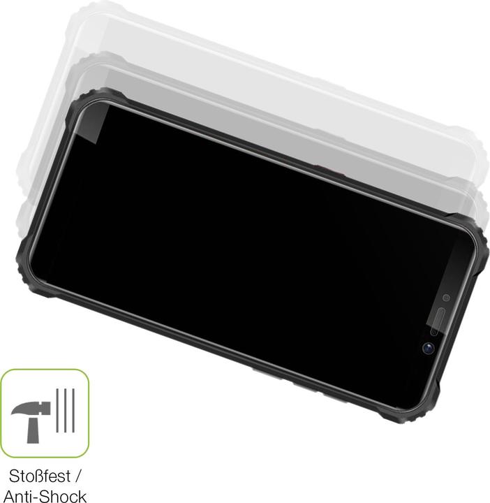Actual product image Dipos Full Cover Screen Protector Matte (1 Piece, Oukitel WP5)