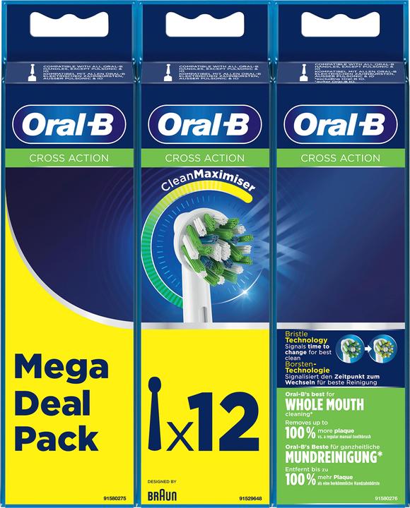 Produktbild Oral-B Cross Action CleanMaximiser (12 x)