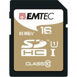 Actual product image Emtec Gold+ Flash memory card (16 GB, SDHC, U1, UHS-I)