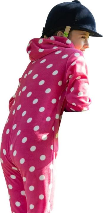 Actual product image Supreme Products Childrens/Kids Dotty Fleece Jumpsuit (L)