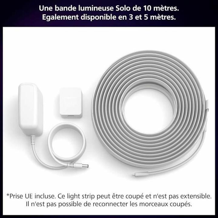 Actual product image Philips Hue Lightstrip Solo (Multicoloured, 1000 cm, Indoor)
