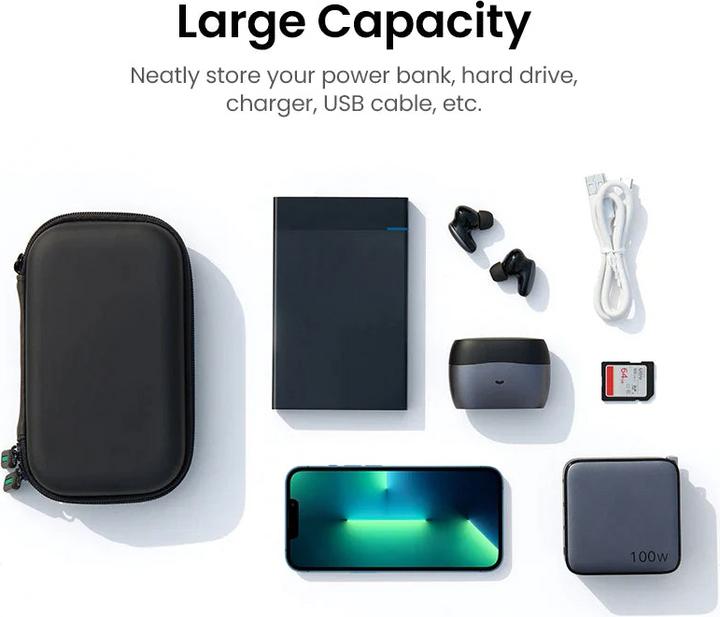 Immagine prodotto Only-Bags.Store Contenitore per disco rigido esterno da 2,5 pollici Box HDD SSD portatile per Power Bank Custodia