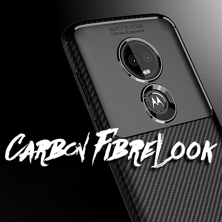Immagine prodotto Nalia Custodia per cellulare in carbonio (Motorola Moto G7)