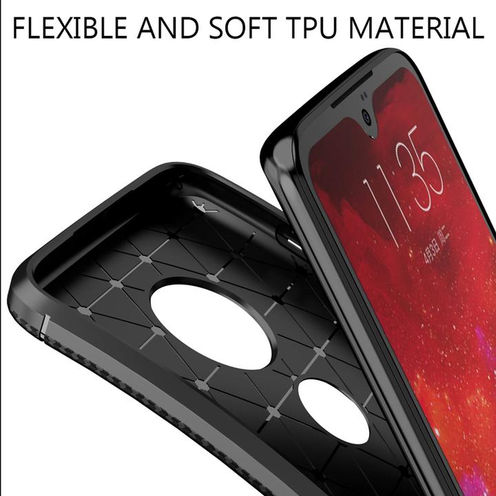 Immagine prodotto Nalia Custodia per cellulare in carbonio (Motorola Moto G7)