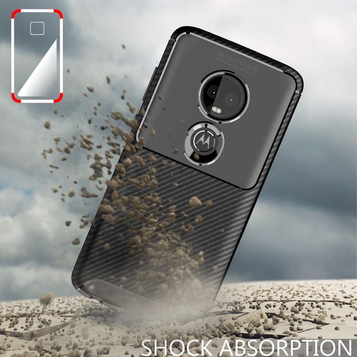 Immagine prodotto Nalia Custodia per cellulare in carbonio (Motorola Moto G7)