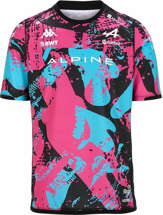 Image du produit Kappa Maillot Alpine F1 Gasly 2024 (S)