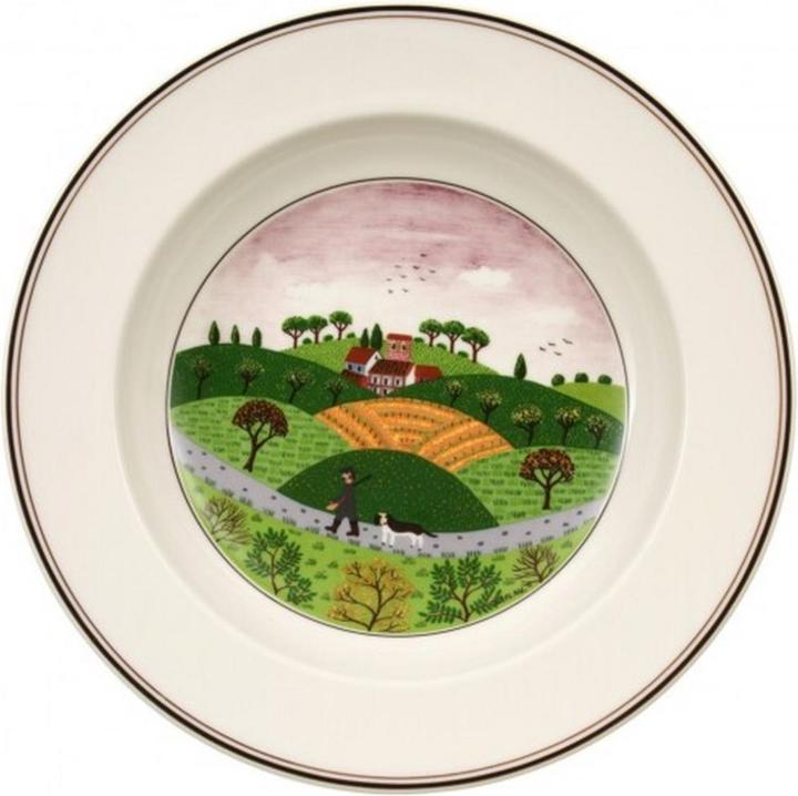 Produktbild Villeroy & Boch Suppenteller Jäger Design Naif (1 x, 21 cm)