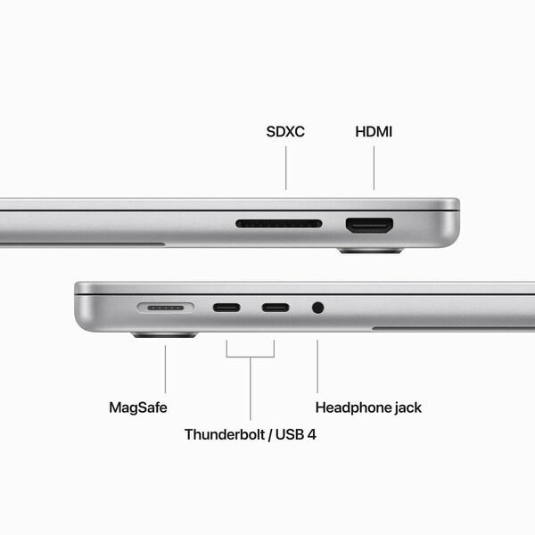 Produktbild Apple MacBook Pro - Late 2023 (14", M3, 16 GB, 1000 GB, DE)
