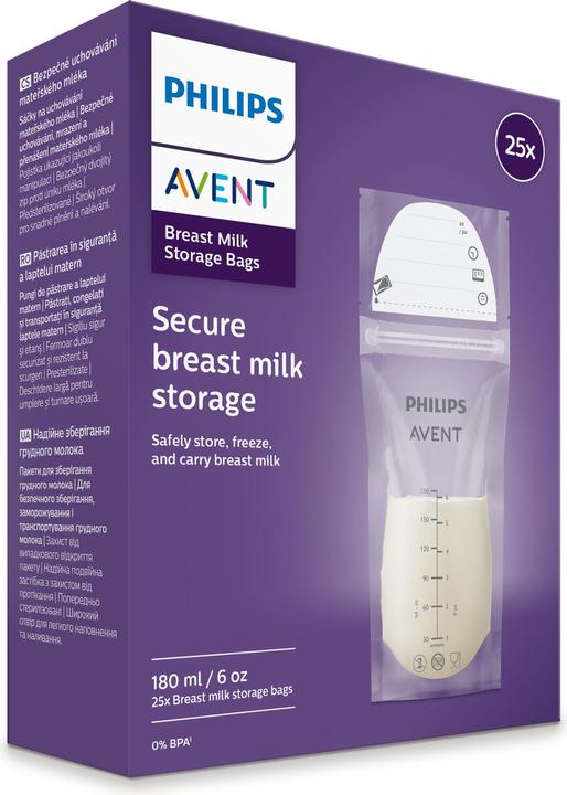 Productafbeelding Philips Avent Zakje moedermelk om te bewaren