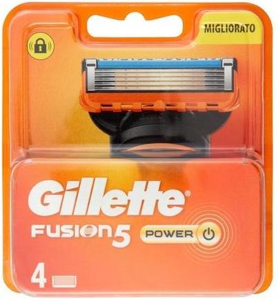Actual product image Gillette Fusion5 Power Razor Replacement Blades with Anti-Friction Blades