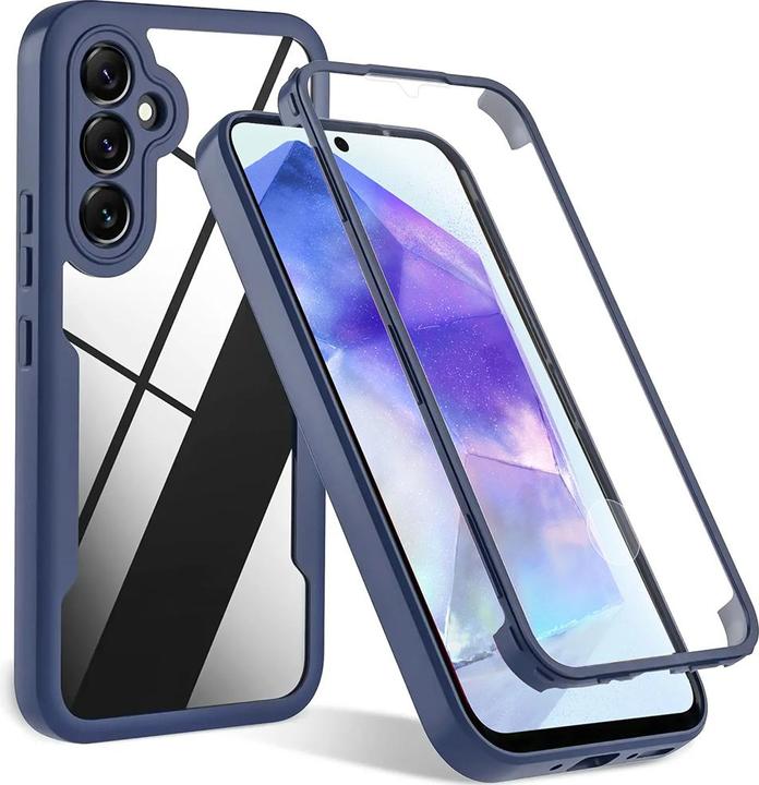 Produktbild Techsuit - ColorVerse 360 Series + Screen Protector - Samsung Galaxy A54 - Blue (Samsung Galaxy F54)