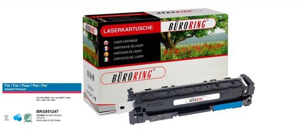Produktbild Büroring Toner Cartridge, ersetzt HP CF411, ca. 5.000 Seiten, cyan
