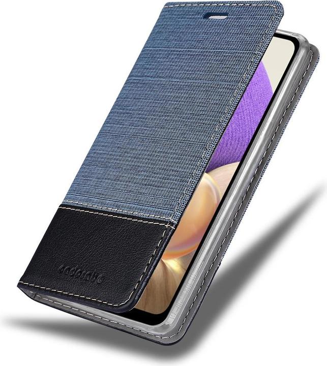 Produktbild Cadorabo Book Jeans Optik Cover (Samsung Galaxy A32)
