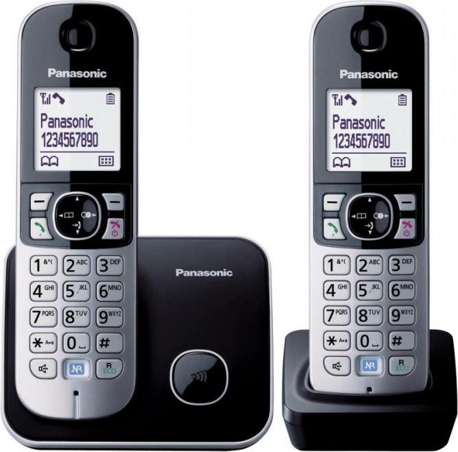 Produktbild Panasonic KX-TG6812 DECT-Telefon Anrufer-Identifikation