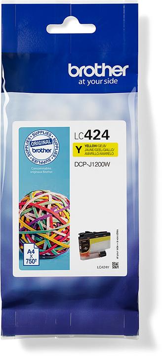 Produktbild Brother LC424Y INK FOR MINI19 BIZ-SL (Y)