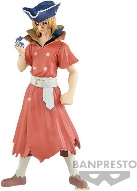 Actual product image Banpresto Dr Stone - Figure Stone World : Ryusui Nanami (A) 18cm