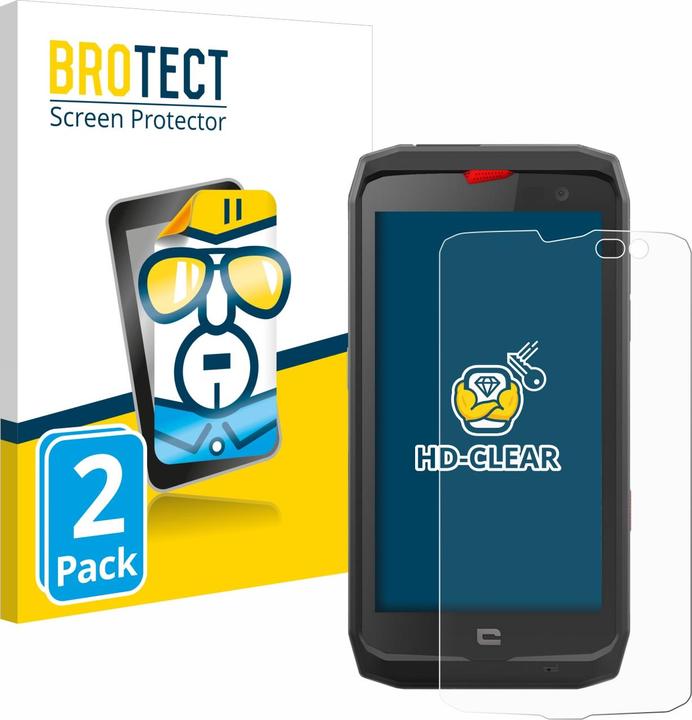 Produktbild BROTECT Schutzfolie Displayschutz Klar (2 Stück, Crosscall Action-X3)