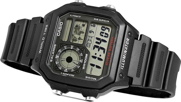 Image du produit Casio Ae-1200wh-1avef (Montre numérique, 45 mm)