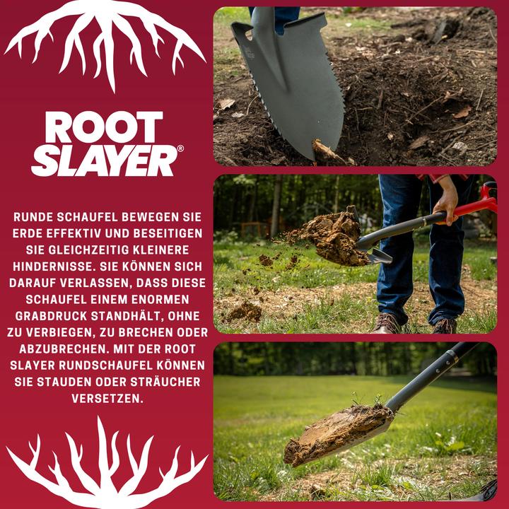 Actual product image Root Slayer Rundkopfschaufel