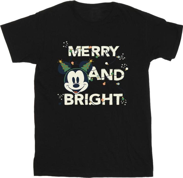 Disney Mickey Mouse Merry & Bright TShirt (XL)