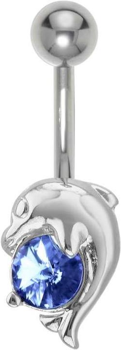 Image du produit Bijouteria Piercing nombril (Acier inoxydable, Laiton, Cristallin)