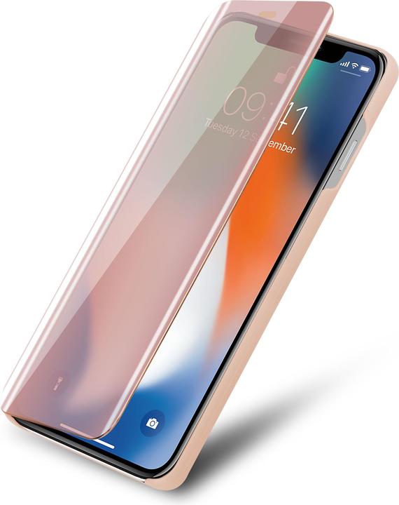 Actual product image Cadorabo Book Smart View Mirror Cover (Apple iPhone X)