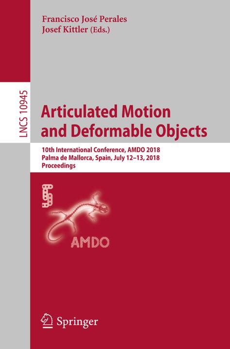 Produktbild Articulated Motion and Deformable Objects (Josef Kittler, Francisco José Perales, 2018)