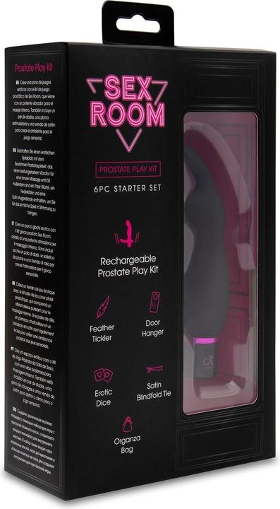 Actual product image Dream Toys Set Sex Room Vibrator + Whip + Cubes