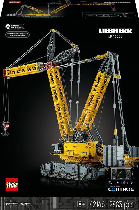 Actual product image LEGO Liebherr LR 13000 crawler crane (42146, LEGO Technic)