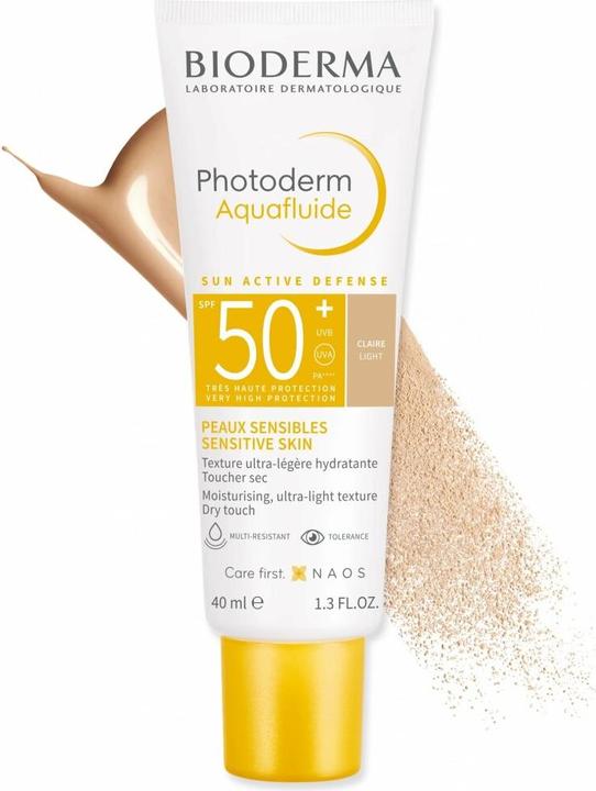 Image du produit Bioderma Photoderm Aquafluide (Crème solaire visage, SPF 50, 40 ml, 15 g)
