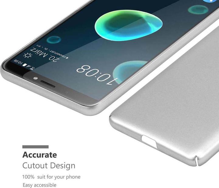 Produktbild Cadorabo Hard Cover Matt Metall Cover (HTC Desire 12+)