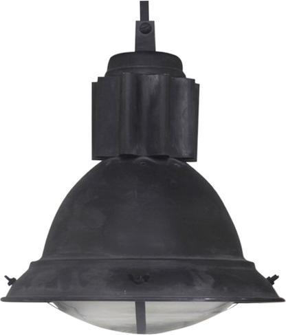 Chic Antique Industrial Lamp Hanging Lamp, Antique Charcoal 30cm (E27)