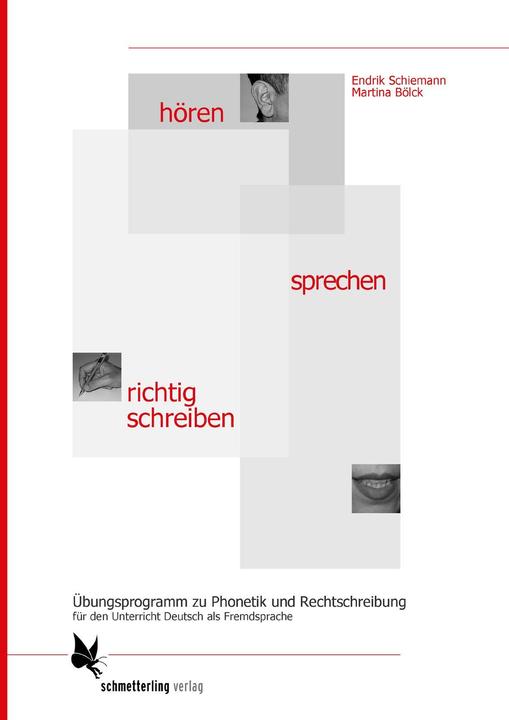 Produktbild hören - sprechen - richtig schreiben. Kursbuch- und Arbeitsbuch (Deutsch, Martina Bölck, Endrik Schiemann, 2008)