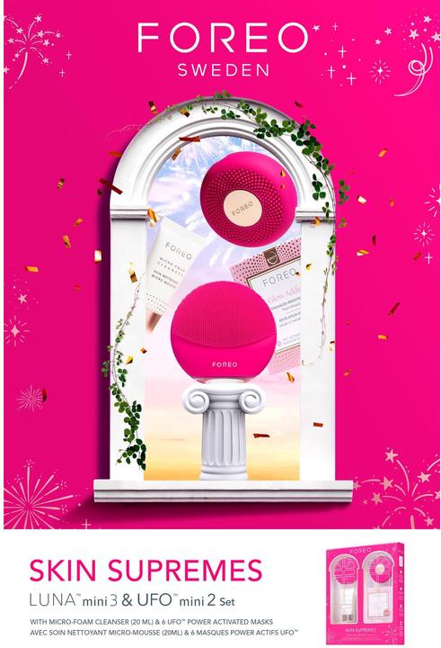 Immagine prodotto Foreo Maschera viso Skin Supremes Luna mini 3 + UFO mini 2
