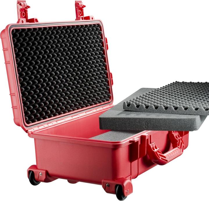 Immagine prodotto mantona Carrello di protezione per esterni, rosso Dimensioni interne del carrello (L x A x P)=30 (Borsa per accessori per fotocamere, 0.30 l)