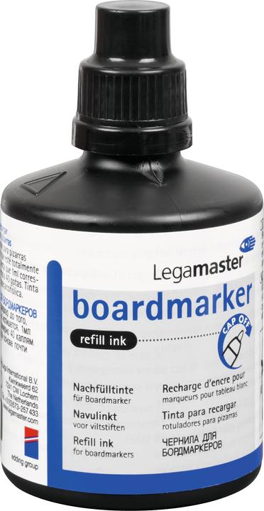 Produktbild Legamaster Nachfülltusche 100ml schwarz alkoholgelöst geruchsarm für TZ1 (Schwarz, 1 mm, 1 x)