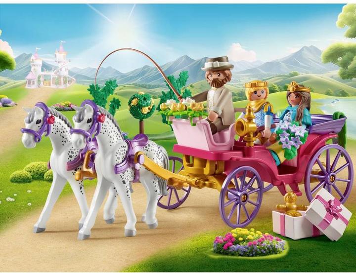 Productafbeelding Playmobil Koetsrit met prinses en prins (71846, Playmobil prinses magie)