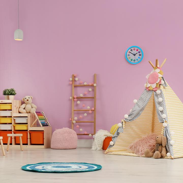 Image du produit Relaxdays Horloge murale pour enfants (30 cm)