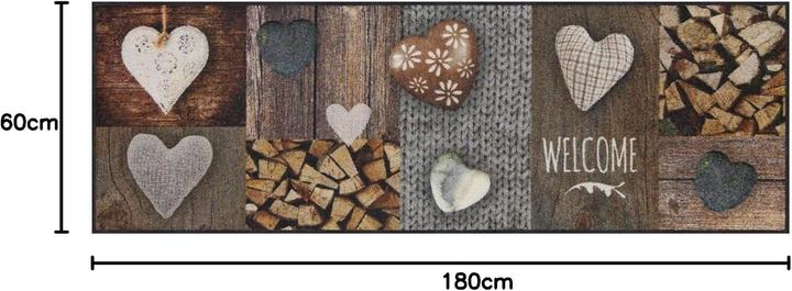 Produktbild Salonloewe Fussmatte Rosis Patch 60 cm x 180 cm (60 x 180 cm)