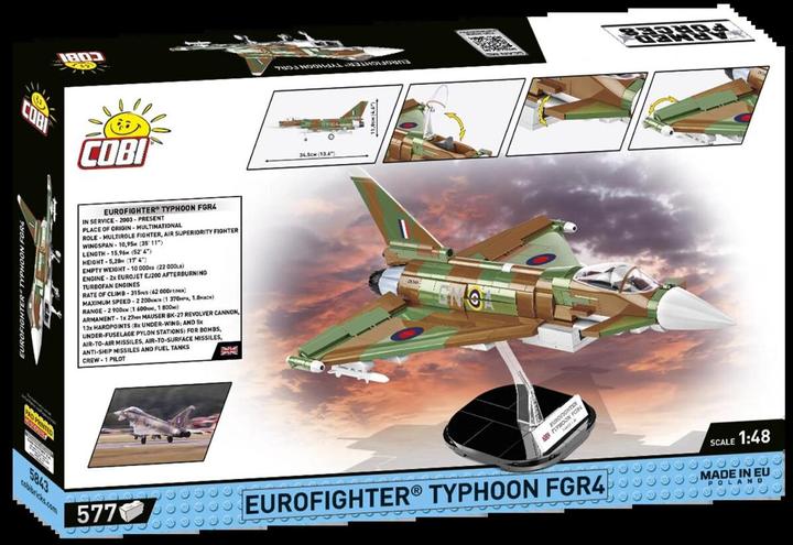 Actual product image Cobi Eurofighter Typhoon FGR4 577 pcs