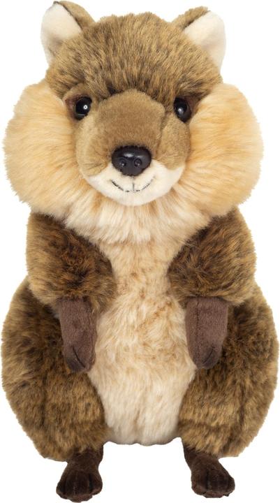 Produktbild Teddy Hermann 923251 - Quokka, 24cm, Plüschtier mit Tier-Infos, Sonderkollektion: erkl (24 cm)