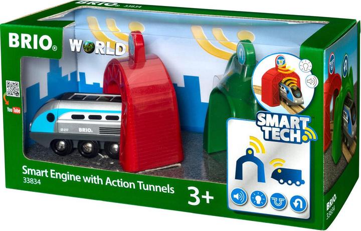 Produktbild Brio Smart Tech Zug mit Actiontunnels