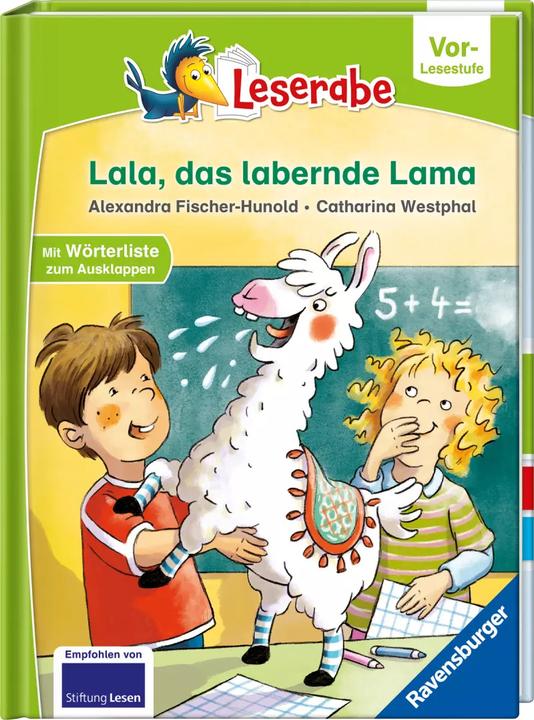 Productafbeelding Ravensburger Leserabe - Vor-Lesestufe: Lala, das labernde Lama (Duits, Alexandra Fischer-Hunold, 2023)