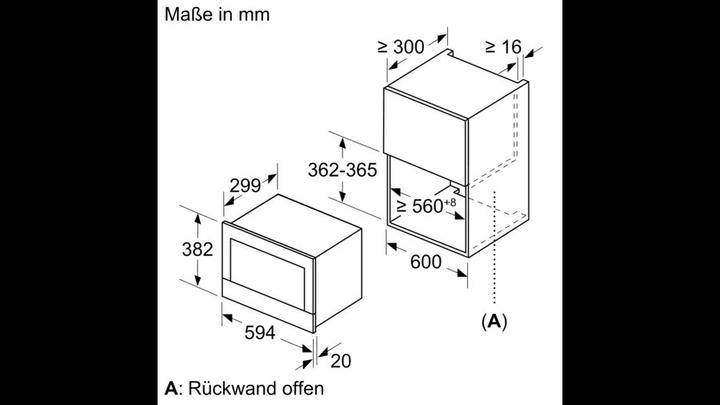 Actual product image Bosch Hausgeräte Bfr634gs1