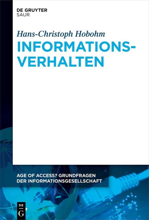 Actual product image Informationsverhalten (German, Hans-Christoph, 2024)